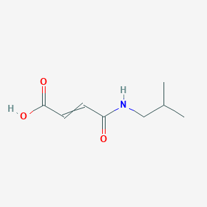 3-[(2-Methylpropyl)carbamoyl]prop-2-enoic acid