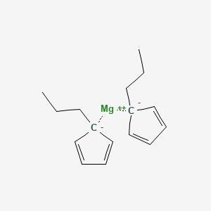 Bis(1-propylcyclopenta-2,4-dien-1-yl)magnesium