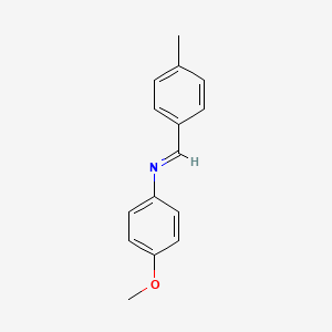 p-Methylbenzylidene-(4-methoxyphenyl)-amine