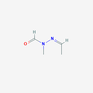 molecular formula C4H8N2O B11726645 N'-[(1Z)-ethylidene]-N-methylformohydrazide CAS No. 61748-21-8