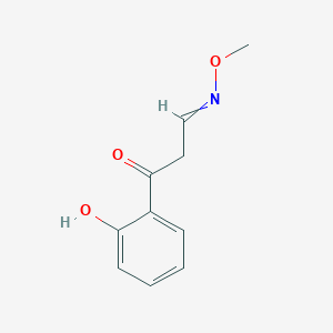 molecular formula C10H11NO3 B11726658 1-(2-Hydroxyphenyl)-3-(methoxyimino)propan-1-one 