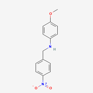 4-Methoxy-N-(4-nitrobenzyl)aniline