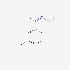 molecular formula C10H13NO B11726693 (E)-N-[1-(3,4-dimethylphenyl)ethylidene]hydroxylamine 