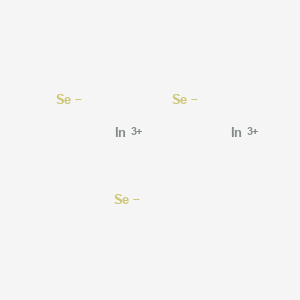 molecular formula C21H28O2 B1172673 Indium selenide (In2Se3) CAS No. 12608-18-3