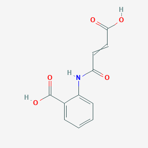 molecular formula C11H9NO5 B11726753 2-(3-Carboxyprop-2-enamido)benzoic acid 