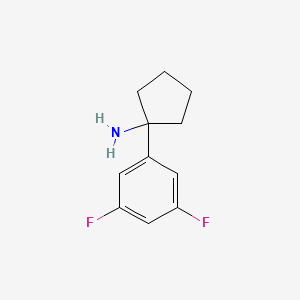 1-(3,5-Difluorophenyl)cyclopentanamine