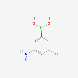 (3-Amino-5-chlorophenyl)boronic acid