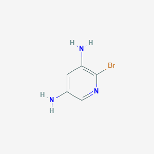 molecular formula C5H6BrN3 B11726933 3,5-Diamino-2-bromopyridine 