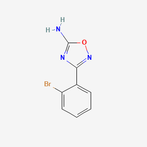 3-(2-Bromophenyl)-1,2,4-oxadiazol-5-amine