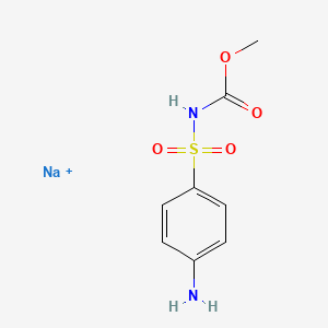 sodium methyl N-(4-aminobenzenesulfonyl)carbamate