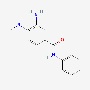 3-amino-4-(dimethylamino)-N-phenylbenzamide