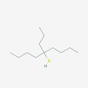 molecular formula C12H26S B11727176 5-Propylnonane-5-thiol 