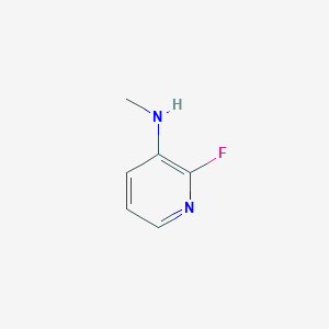 molecular formula C6H7FN2 B11727241 2-fluoro-N-methylpyridin-3-amine 