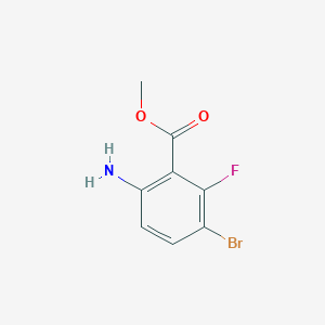 Methyl 6-amino-3-bromo-2-fluorobenzoate