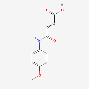 3-[(4-Methoxyphenyl)carbamoyl]prop-2-enoic acid