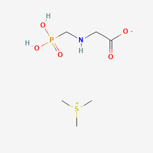 molecular formula C6H16NO5PS B11727303 Glyphosate-trimesium CAS No. 87090-28-6