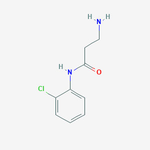 3-amino-N-(2-chlorophenyl)propanamide