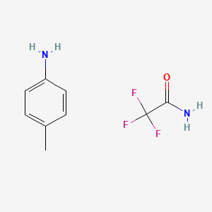 molecular formula C9H11F3N2O B11727363 p-Toluidine trifluoracetamide 