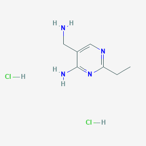 4-Amino-5-(aminomethyl)-2-ethylpyrimidine Dihydrochloride