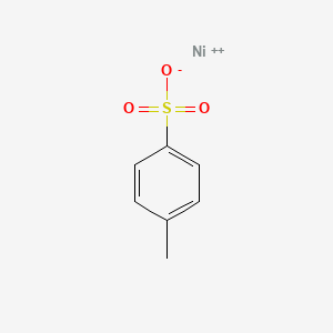 molecular formula C7H7NiO3S+ B11727483 Nickel(2+) 4-methylbenzene-1-sulfonate 