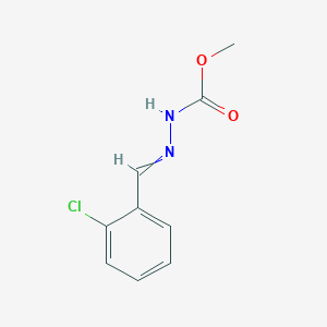 N'-[(2-Chlorophenyl)methylidene]methoxycarbohydrazide