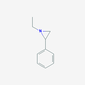 molecular formula C10H13N B11727562 1-Ethyl-2-phenylaziridine 