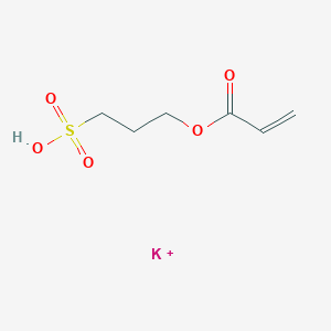 molecular formula C6H10KO5S+ B11727607 Potassium 3-(prop-2-enoyloxy)propane-1-sulfonic acid 