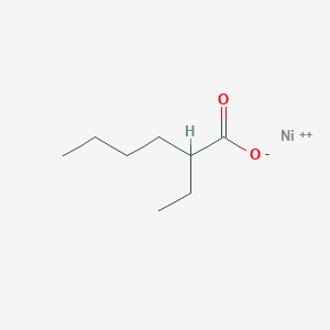 molecular formula C8H15NiO2+ B11727608 Nickel(2+) 2-ethylhexanoate 