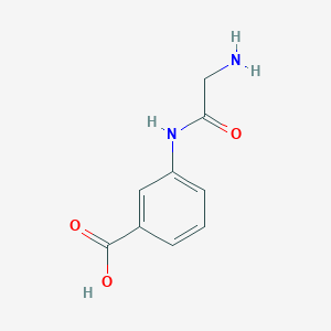 3-(2-Aminoacetamido)benzoic acid