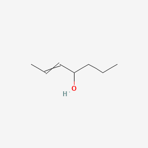 molecular formula C7H14O B11727709 hept-2-en-4-ol 