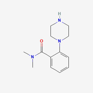 N,N-Dimethyl-2-(1-piperazinyl)benzamide