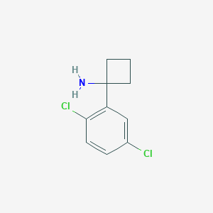 1-(2,5-Dichlorophenyl)cyclobutanamine