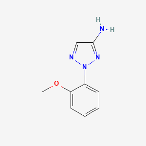 2-(2-methoxyphenyl)-2H-1,2,3-triazol-4-amine