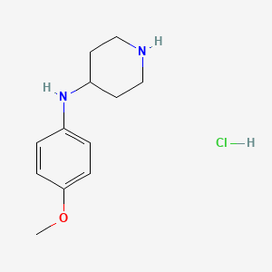 N-(4-methoxyphenyl)piperidin-4-amine hydrochloride