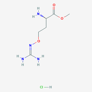 methyl (2S)-2-amino-4-(carbamimidamidooxy)butanoate hydrochloride