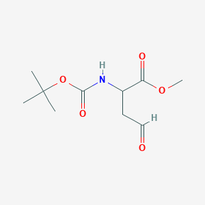 Methyl 2-{[(tert-butoxy)carbonyl]amino}-4-oxobutanoate