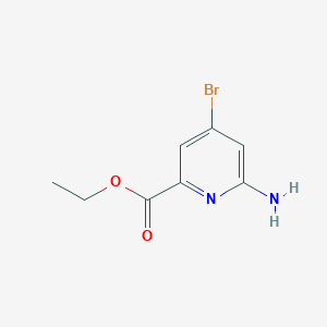 Ethyl 6-amino-4-bromopicolinate