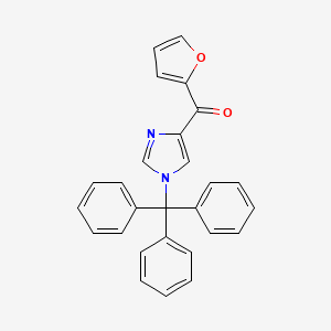 molecular formula C27H20N2O2 B1172830 2-furyl(1-trityl-1H-imidazol-4-yl)methanone 
