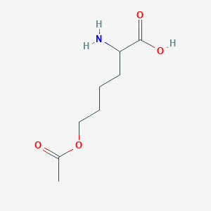 6-(Acetyloxy)-2-aminohexanoic acid