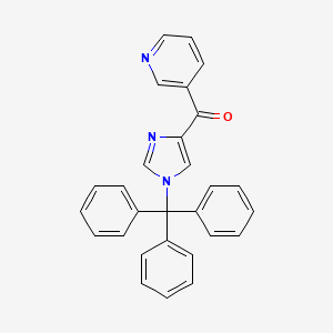 3-pyridinyl(1-trityl-1H-imidazol-4-yl)methanone