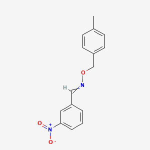 [(4-Methylphenyl)methoxy][(3-nitrophenyl)methylidene]amine