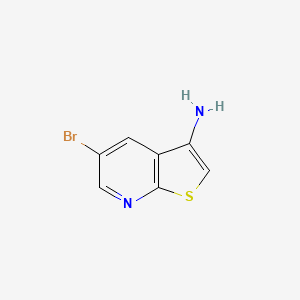 5-Bromothieno[2,3-b]pyridin-3-amine