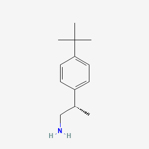 (2S)-2-(4-tert-butylphenyl)propan-1-amine