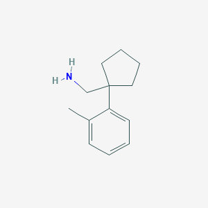 1-(2-Methylphenyl)cyclopentanemethanamine