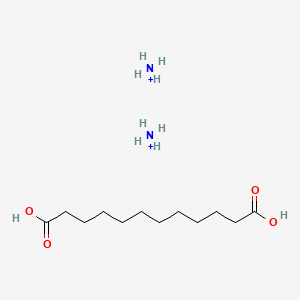 molecular formula C12H30N2O4+2 B11728646 Diammonium dodecanedioic acid 