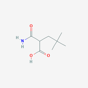 2-Carbamoyl-4,4-dimethylpentanoic acid