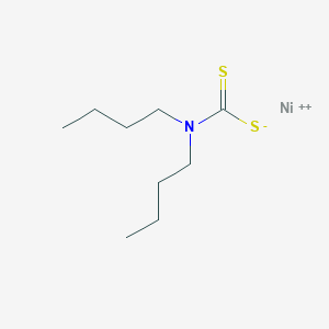 molecular formula C9H18NNiS2+ B11728808 Nickel(2+) (dibutylcarbamothioyl)sulfanide 