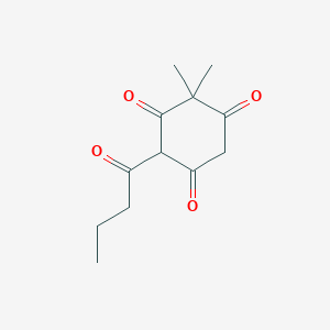 4-Butanoyl-2,2-dimethylcyclohexane-1,3,5-trione