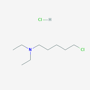 molecular formula C9H21Cl2N B11729034 5-Chloro-N,N-diethyl-1-pentanamine Hydrochloride 