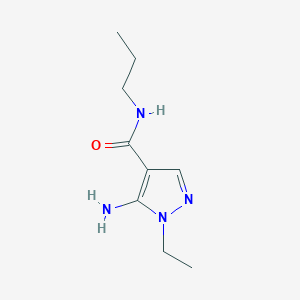 5-Amino-1-ethyl-N-propyl-1H-pyrazole-4-carboxamide